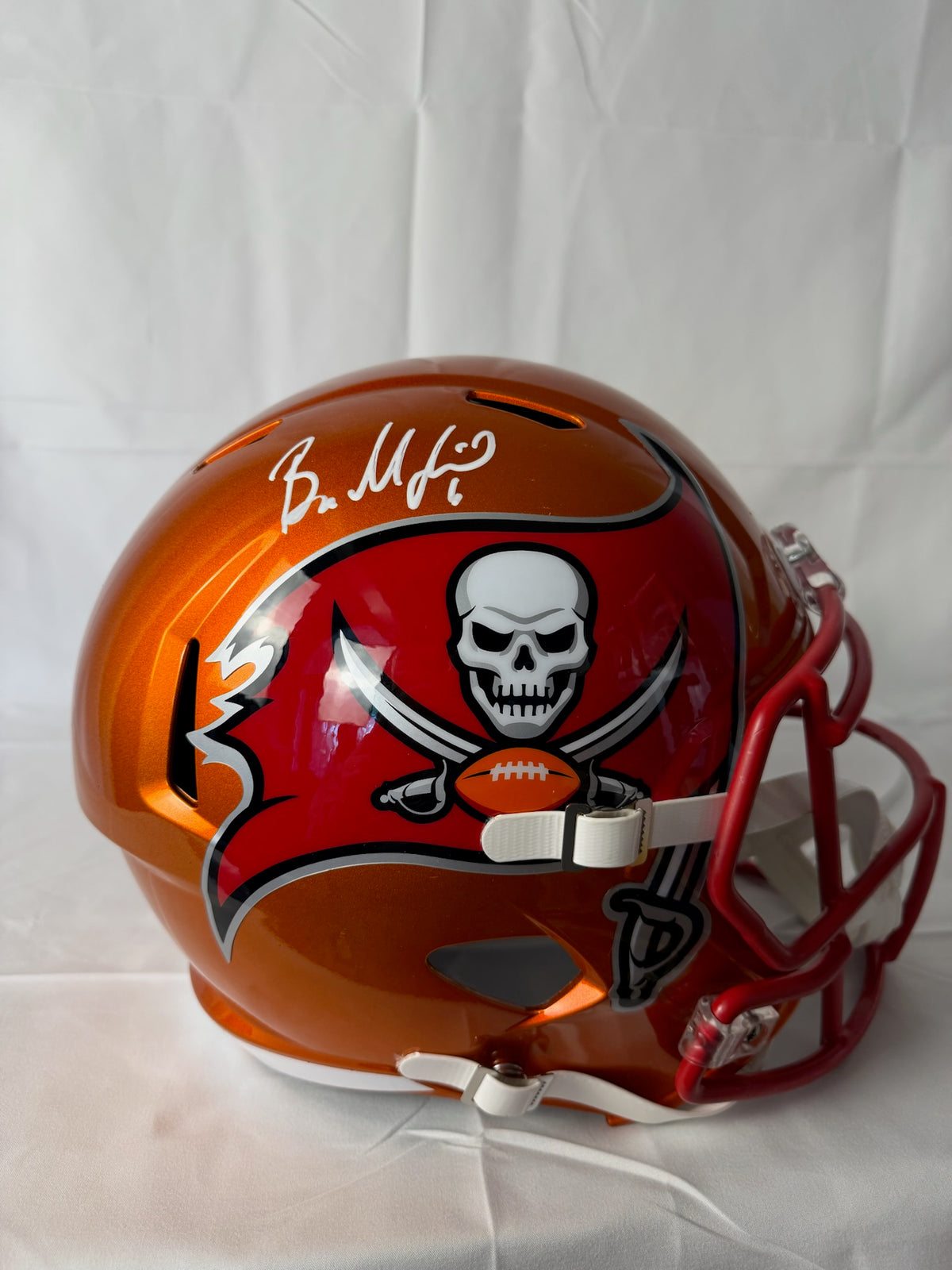 Baker Mayfield Signed Replica Full Size Helmet Beckett COA