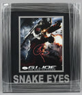 Actor Ray Park (Darth Maul-Snake Eyes-Toad X-men) Signed Custom Framed G I Joe Photo JSA COA