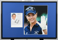Golf Annika Sorenstam LPGA Legend Photo and Signed Card Framed to 16x20