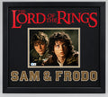 Elijah Wood and Sean Astin Signed Sam and Frodo from Lord of the Rings Framed to 16x20 Beckett COA