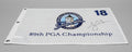 PGA Championship at Southern Hills 2007 Golf Flag Signed by Tiger Woods