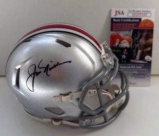 Jack Nicklaus Signed Ohio State Mini Helmet JSA COA