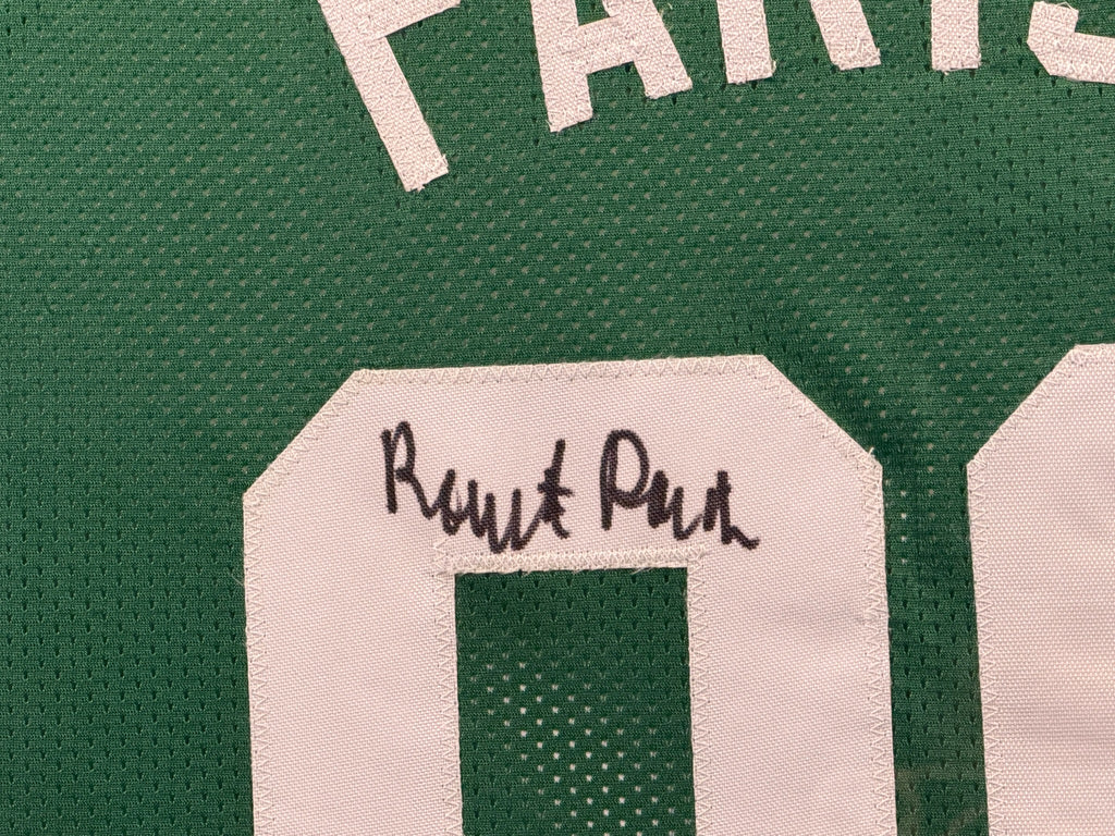 Robert Parrish Boston Celtics Signed Jersey Framed 34x42 Beckett COA
