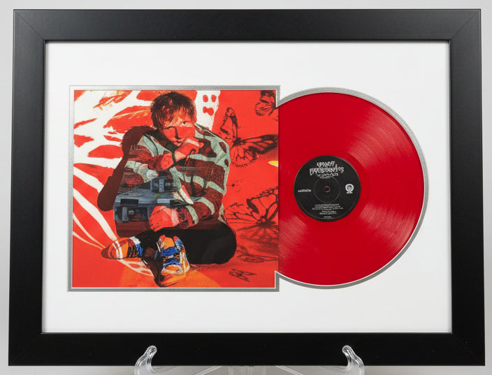 Ed Sheeran Equals Vinyl Album Custom Mat and Framed 22x28 (UNSIGNED)