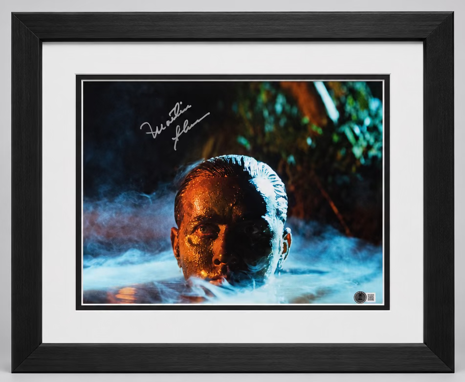 Martin Sheen Signed Photo from Apocalypse Now Framed to 16x20 Beckett COA