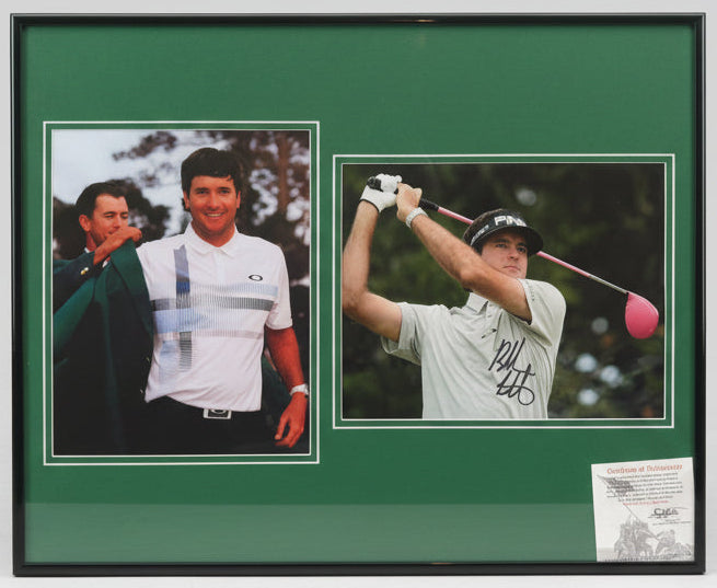Golf Bubba Watson - Masters Champ Signed Framed Photo 16x10