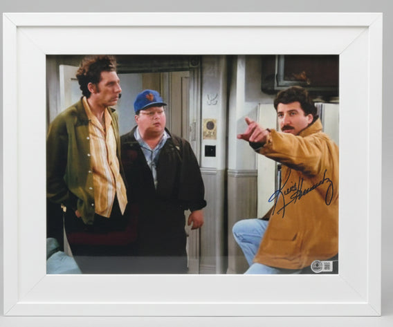 Seinfeld Classic - Signed Keith Hernandez Pointing 16x20 Framed Beckett COA