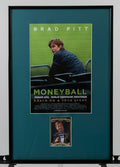 Moneyball Framed Poster with Signed Card from Billy Beene (who the movie was about) 11x17 Framed