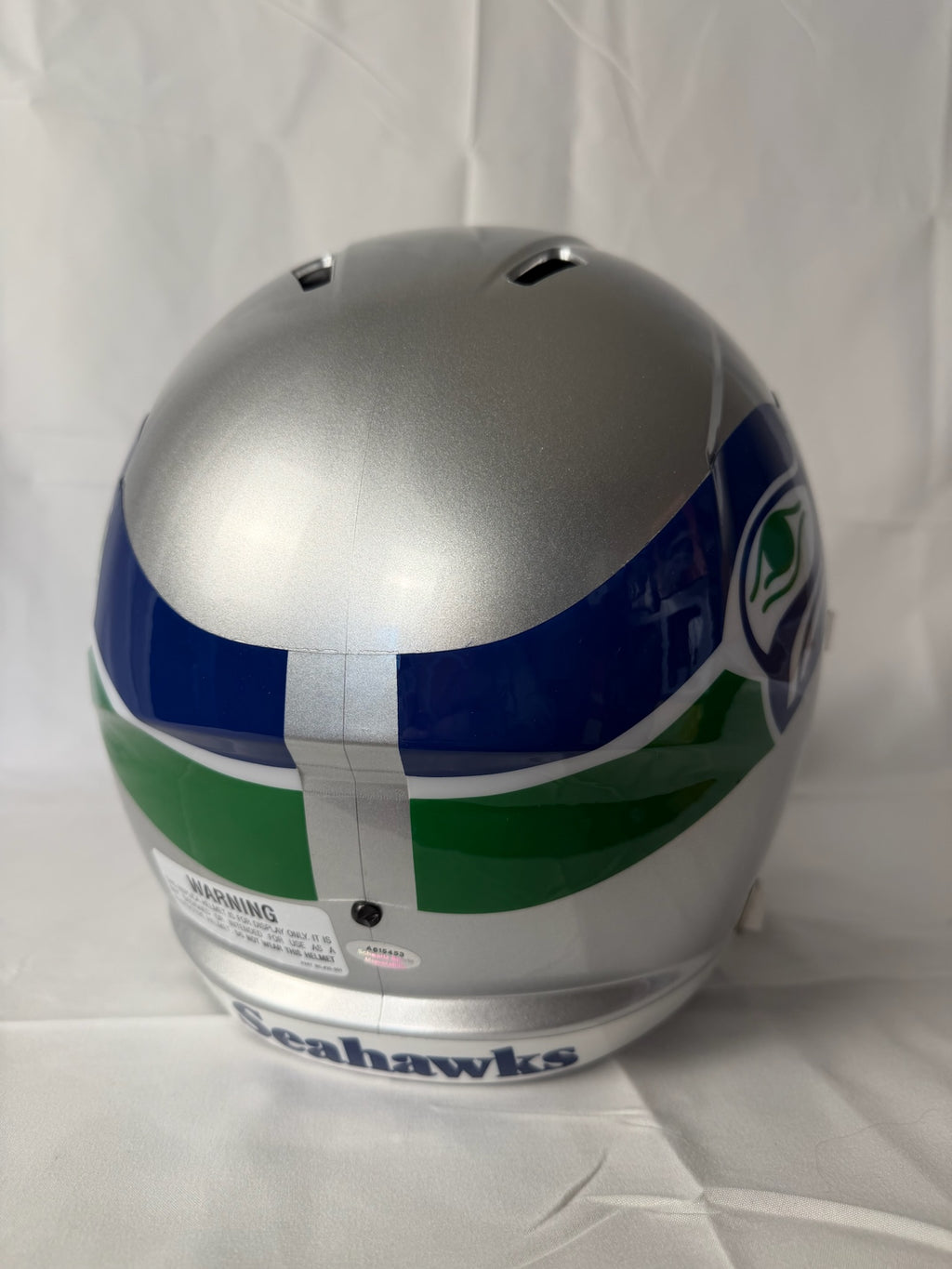 Steve Largent Signed Full Sized Replica Helmet Schwartz COA