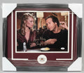 Caddyshack Signed Photo by Chevy Chase and Cindy Morgan In This Iconic Scene Custom Mat and Frame 16x20 JSA COA