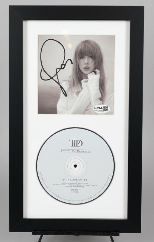 Taylor Swift Signed CD Framed with JSA COA