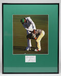 Golf Ben Crenshaw Masters Photo with Signed Cut Framed 16x20