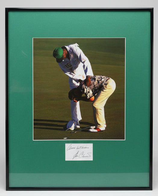 Golf Ben Crenshaw Masters Photo with Signed Cut Framed 16x20